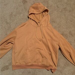 H&M Tan Hoodie Sweatshirt